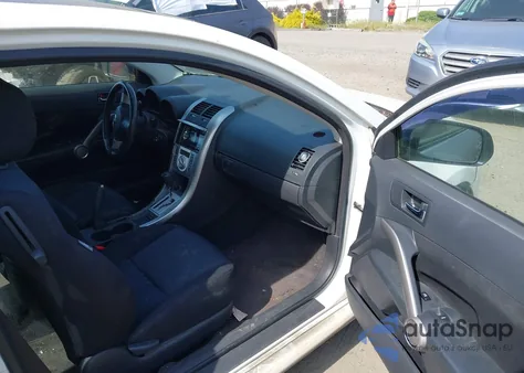 2010 Scion Tc из США, поврежденный, VIN JTKDE3B70A0318371